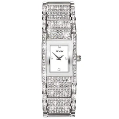 Image of SEKONDA Womens Analogue Classic Quartz Watch with Silver Strap 2582.37