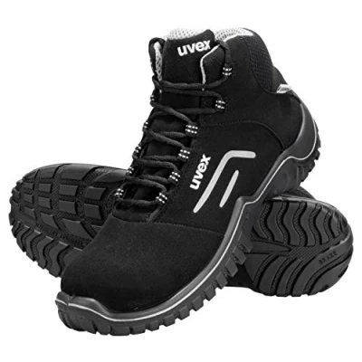 Image of Uvex Motion Style Work Boots S2 SRC ESD Black Size 10