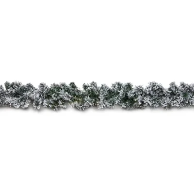 Image of Premier Flocked Woodcote Garland 2.7m FTG207016 ST