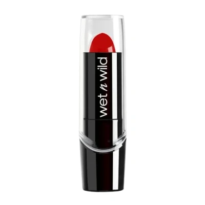 Image of WET N WILD Silk Finish Lipstick Hot Red