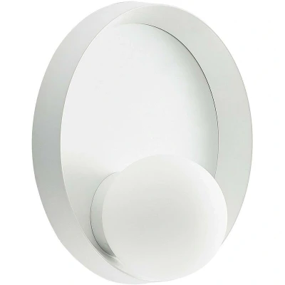 Image of Lucande Andelina wall light round white