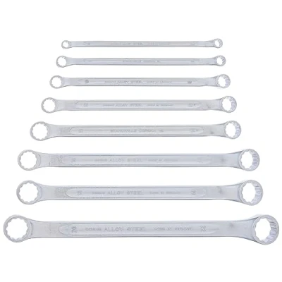 Image of Stahlwille 96410704 23/8 Double Ended Ring Spanner Set, 6X7Mm20X22Mm Size