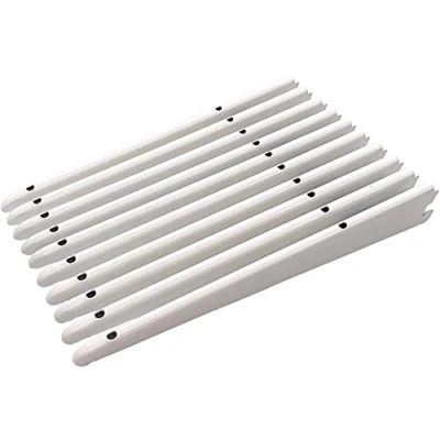 Image of Pack of 10 Twin Double Slot Shelving Brackets Size 320mm