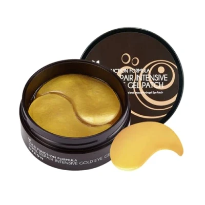 Image of [MIZON] Snail REPAIR Gold Eye GEL PATCH (x60) Korean skincare 24K Patches Anti Dark Circles &amp; Aging Mucin Extract Nourishes Illuminates the under Area