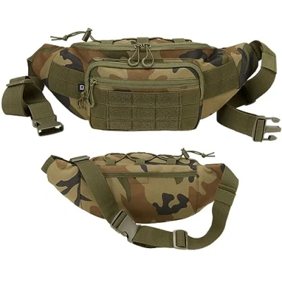 Image of Brandit Molle Bum bag, Size: One Size, Woodland