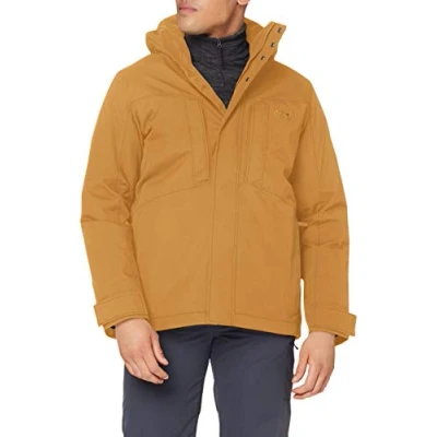Image of Jack Wolfskin Glacier Jacket Men&#039;s Golden Amber, Large