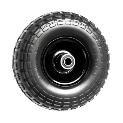 Image of Product Pro 10&quot; Black Puncture Proof Wheel 4.10/3.50 4 for 16mm Axle Shaft