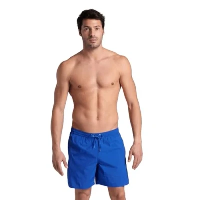 Image of Arena Men&#039;s Solid Beach Boxer Royal