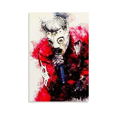 Image of Corey Taylor Canvas Art Poster and Wall Picture Print Modern Family bedroom Decor Posters 16x24inch(40x60cm)