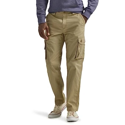Image of Lee Men&#039;s Wyoming Relaxed Fit Cargo Pant, Kc Khaki Ripstop, 34W x 30L