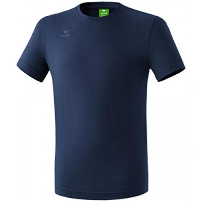 Image of Erima Men&#039;s Casual Basics Teamsports T shirt, New Navy, M UK