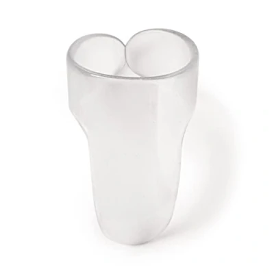 Image of Dunlop Clear Finger Pick,Medium, Bag of 12 (9032R)