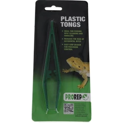 Image of ProRep Plastic Feeding Tongs Tweezers Livefood Care Reptile Snake