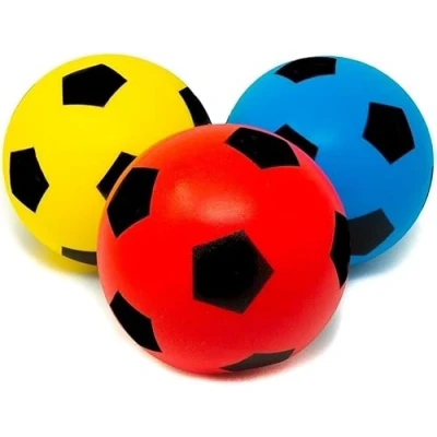 Image of ZOPPER Fun Sport Foam Football Soft Sponge Soccer Ball, Indoor Outdoor Ball Great &amp; Suitable For All Ages