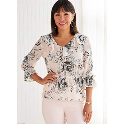 Image of Butterick B6814B5 Misses/Plus Size TOP/Vest, Multi Colour, 8 10 12 14 16