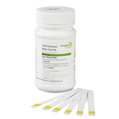 Image of SimplexHealth Total Hardness Water Test Strips (50 Strips)