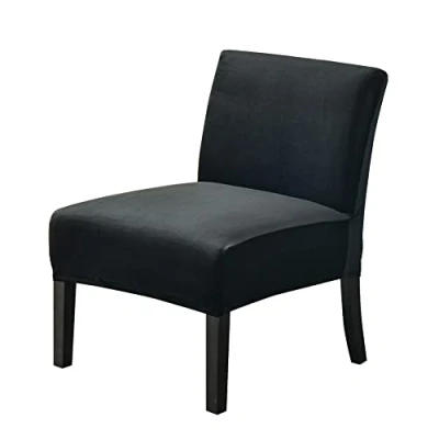 Image of CHNSHOME Accent Chair Covers Stretch Armless Slipcovers 1 seater velvet Living Room printed