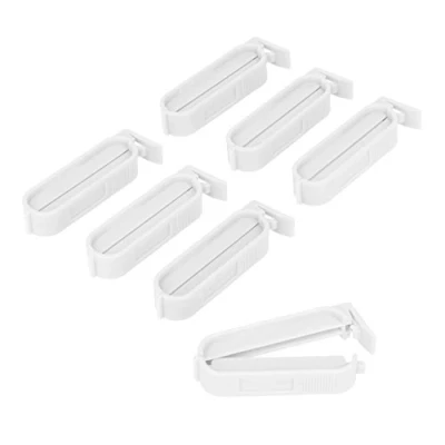 Image of Metaltex Bag Clips Short 7 Pieces, Multi Colour, 1.3 x 6.8 21.5 cm