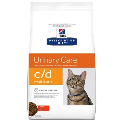 Image of Hills Prescription C/D Feline Cat Food Chicken 1.5kg