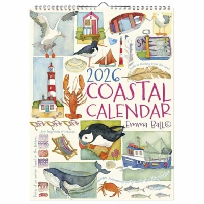 Image of Emma Ball, Coastal A3 Calendar 2026