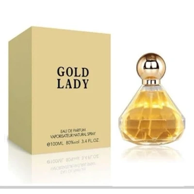 Image of Modaleo GOLD LADY For Women&#039;s Parfum EAU DE Spray Women Fragrance 100ml Perfume