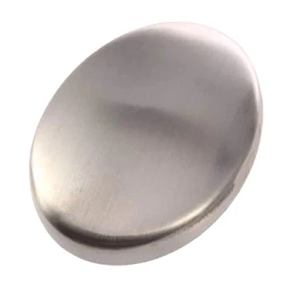 Image of UKD 1 Pcs Stainless Steel Soap Odor Remover Hand Eliminating Smell Odour for Kitchen Bar Fashion Processed, Silver