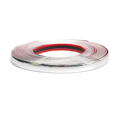 Image of 20mm x 3m Car Styling Moulding Strip Trim Self Adhesive Detail Edging Chrome Van Truck Pickup Boat