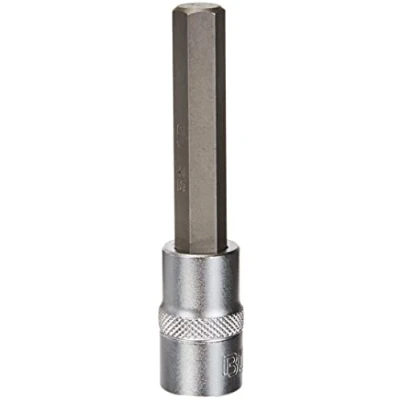 Image of BGS 4265 Bit Socket length 100 mm 12.5 (1/2&quot;) Drive internal Hexagon 12