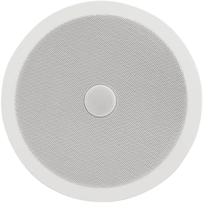 Image of Adastra, High Performance Ceiling Speaker with Adjustable Tweeter 2 Way Flush Mount for Home &amp; Multiroom Audio, Bluetooth System Compatible, White (Single Unit) 8&quot;, 120W