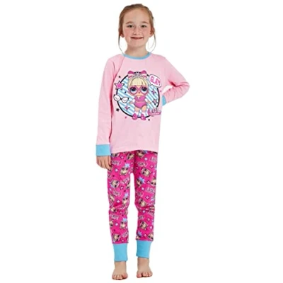 Image of Kids Essentials Girls LOL Surprise Pyjamas Character Nightwear (LOL Surprise, 4 5 Years)