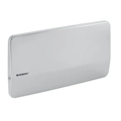 Image of Geberit Twinline cover plate stainless steel (115.398.00.1)