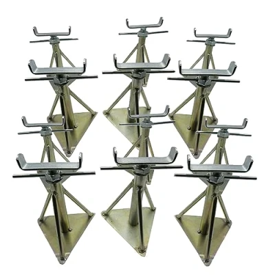 Image of Static Caravan Axle Stands Very Small X12 (Extra Wide Mobile Home Support 7.1&quot; 10.4&quot;)