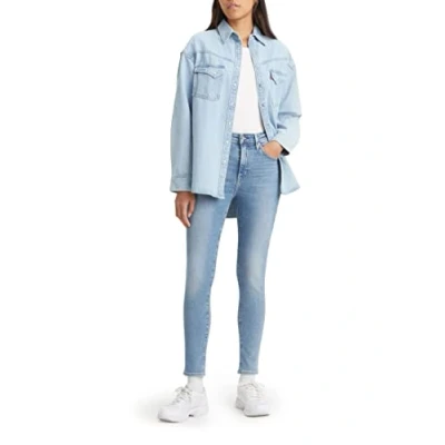 Image of Levi&#039;s 721™ High Rise Skinny Women&#039;s Jeans, Blue Wave Light, 23W / 28L