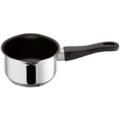 Image of Judge Vista Non Stick 1L 14cm Draining Milk Pan