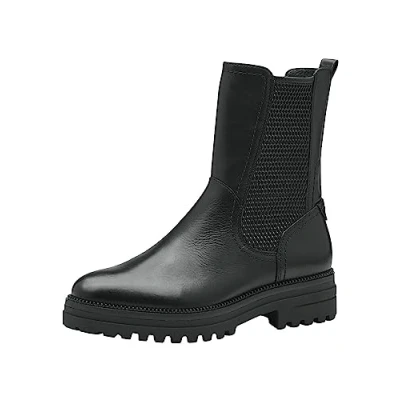 Image of Tamaris Women&#039;s 1 25439 41 Ankle Boot, Black, 5 UK