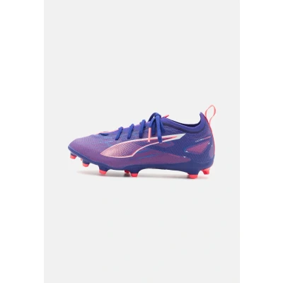 Image of PUMA Ultra 5 PRO FG/AG JR Soccer Shoe, Lapis Lazuli White Sunset Glow, 13 UK