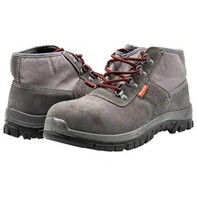 Image of Bellota 7230645S1P Classic Safety Boots for Men and Women (Size 45) with Breathable Split Canvas Collar