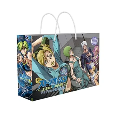 Image of FEIDIAO JoJo lucky bag gift collection kids toys include postcard poster stickers bookmark badge set