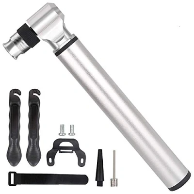 Image of Mini Hand Bike Pump 300PSI Bicycle Tire Portable Presta &amp; Schrader Valve Road Mountain Bikes Tyre