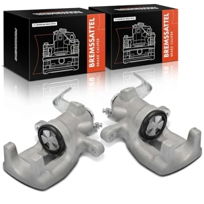 Image of Frankberg 2x Brake Caliper Rear axle Compatible with M.i.n.i 2006 2015 Clubman 2007 2014 Clubvan 2012 Roadster
