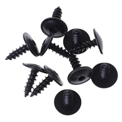 Image of JENOR 10pcs Engine Cover Undertray Splashguard Wheel Arch Torx Screw For VW Audi 5x16mm Clips