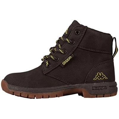 Image of Kappa Cammy Classic Boots, Black (Black/Lime 1133), 3 UK