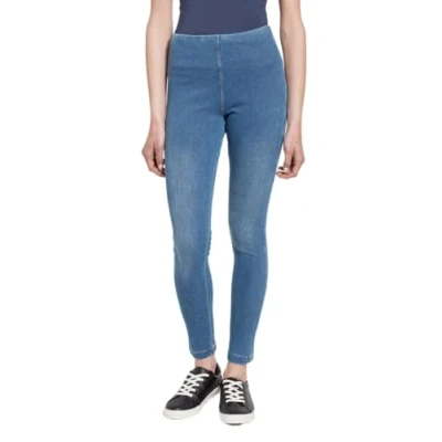 Image of Lyssé Women&#039;s Toothpick Denim Jeans, Mid Wash, M