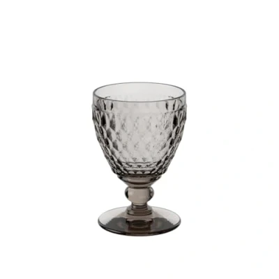 Image of Villeroy &amp; Boch Boston Coloured White Wine Glass Smoke, 230 ml, Crystal Glass, Grey