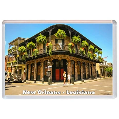 Image of New Orleans Louisiana USA Jumbo Fridge Magnet/Magnets BBSM878