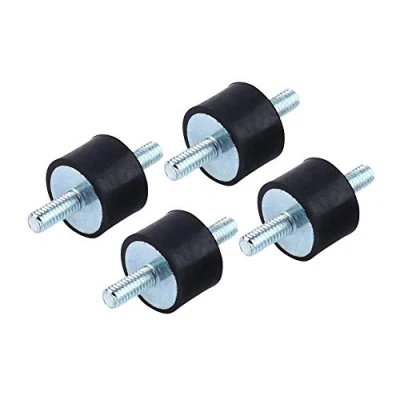 Image of 4pcs m4 15 * 10 Anti Vibration Rubber Isolator Mounts Air Compressor Pump Shock Absorber with Screws mount silentblock 15x5