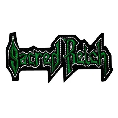 Image of Sacred Reich Patch Iron on T Shirt Embroidered Jacket Denim Jean Decorate Custom Handmade Gift Craft Enjoy