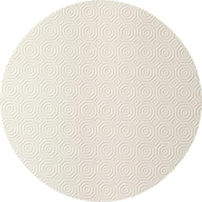 Image of Table Protector Round Heat Resistant Felt Cream, Grey, Beige, Brown (Cream, 115.cm)