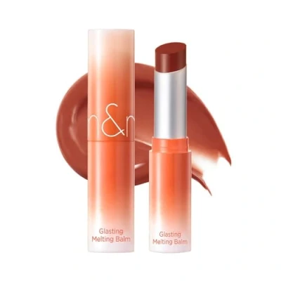 Image of rom&amp;nd Glasting Melting Balm (NEW) 6 ColorsㅣGlossy, Plumping Lips, Moisture, Translucent, Water Bomb, High Pigmented, Veganㅣ3.5g 0.12oz (15 Pecan Brew)