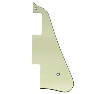 Image of Musiclily LP Guitar Pickguard for China Made Epiphone Les Paul Standard Modern Style Electric Guitar, 3Ply Mint Green